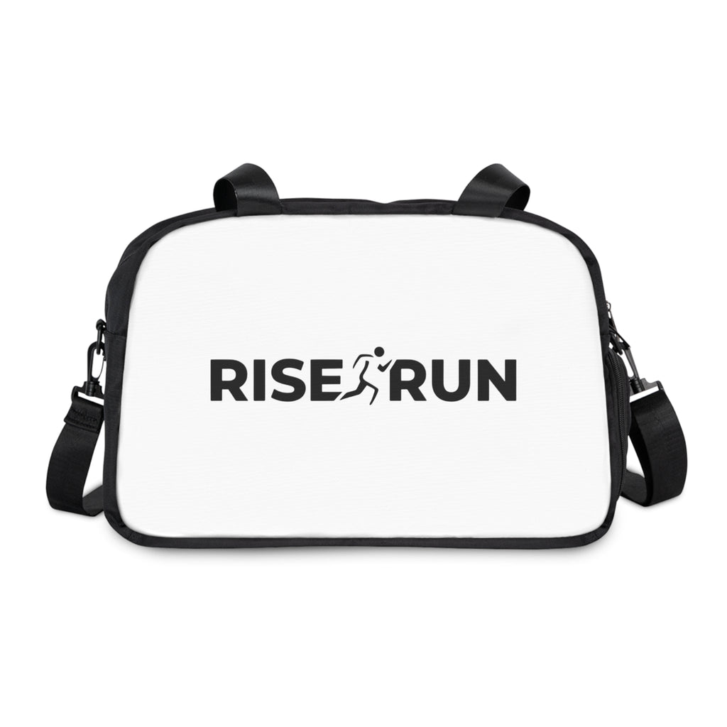 Rise Run Gym Duffle — Fitness Weekender Bag with Run Logo - RiseRun.US 