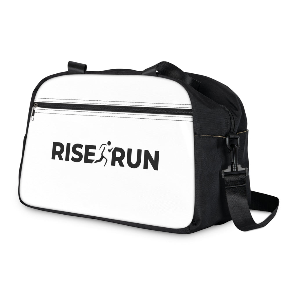Rise Run Gym Duffle — Fitness Weekender Bag with Run Logo - RiseRun.US 