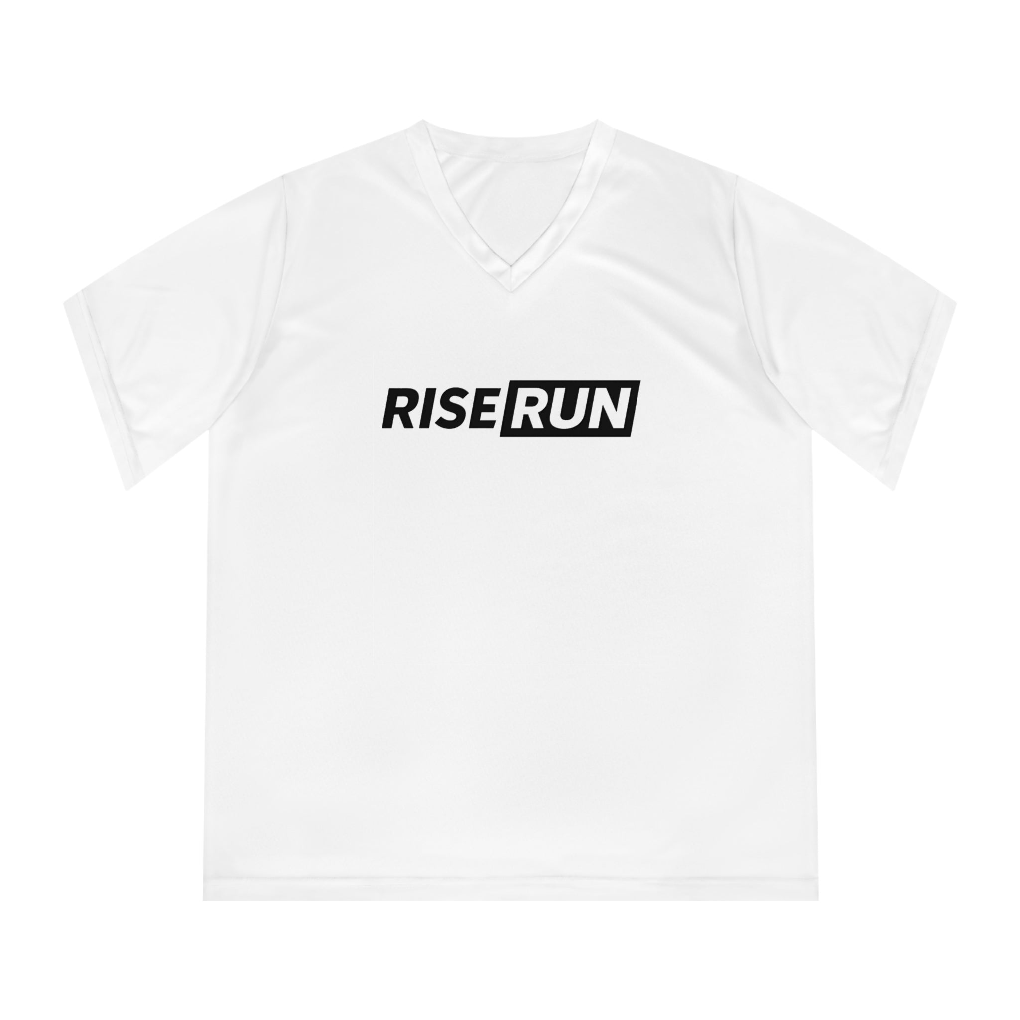 Rise Run Performance V - Neck Tee — Women's Running Shirt - RiseRun.US 