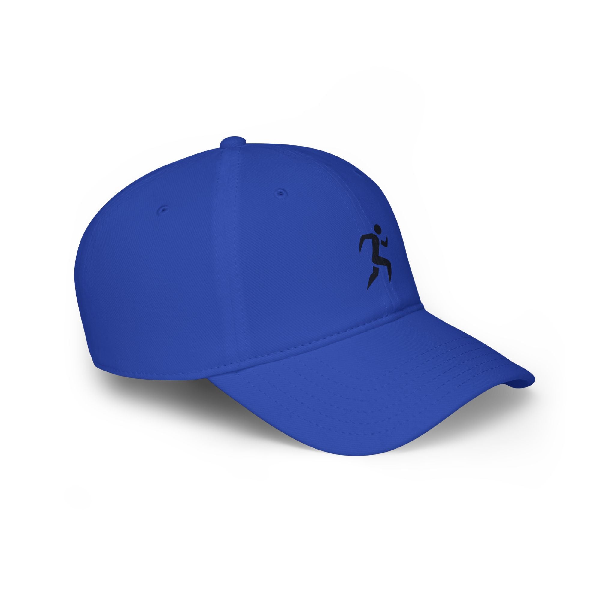 Runner Icon Low Profile Baseball Cap — Minimalist Athletic Hat for Runners - RiseRun.US 