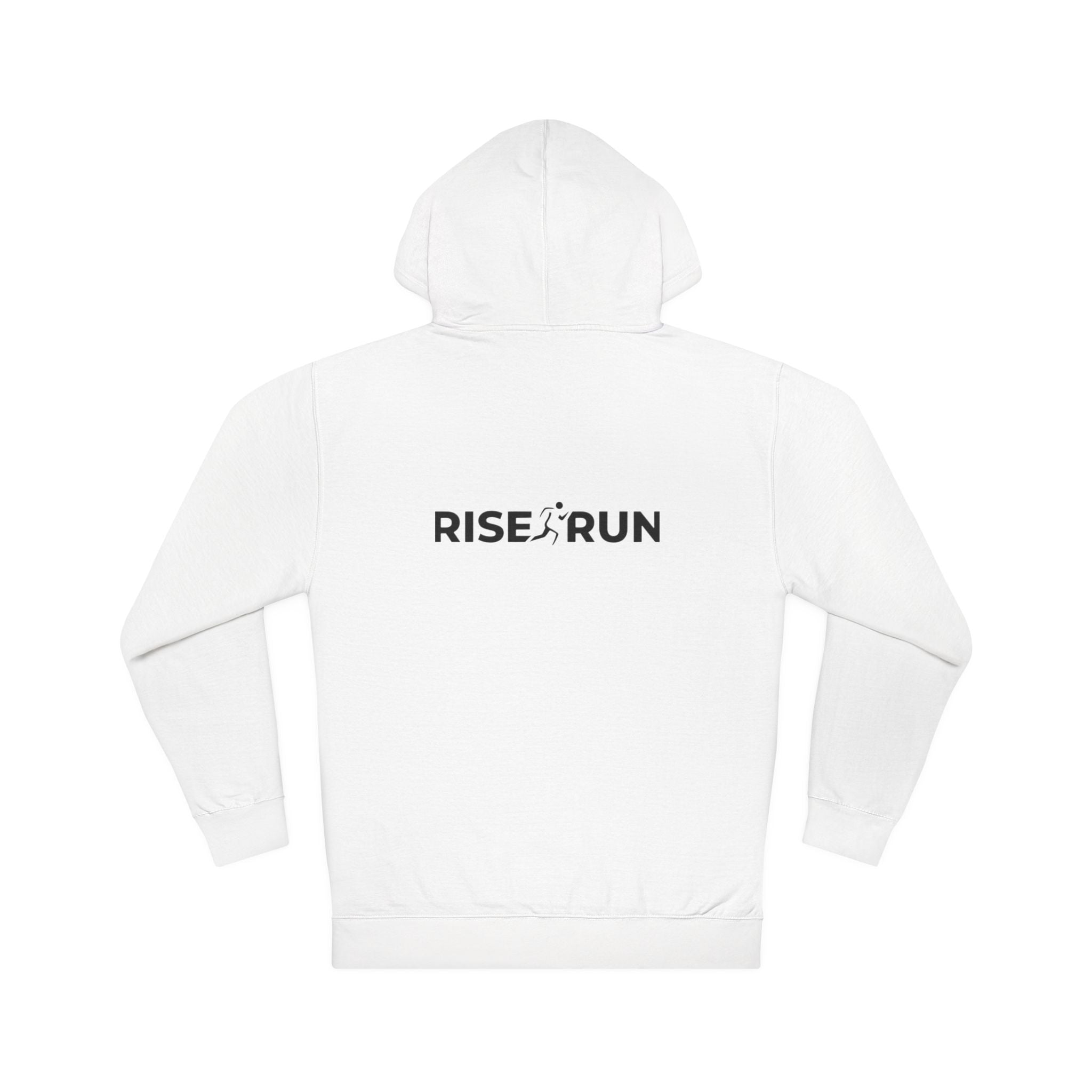 Running Hoodie — “Rise Run” Logo Pullover - RiseRun.US 