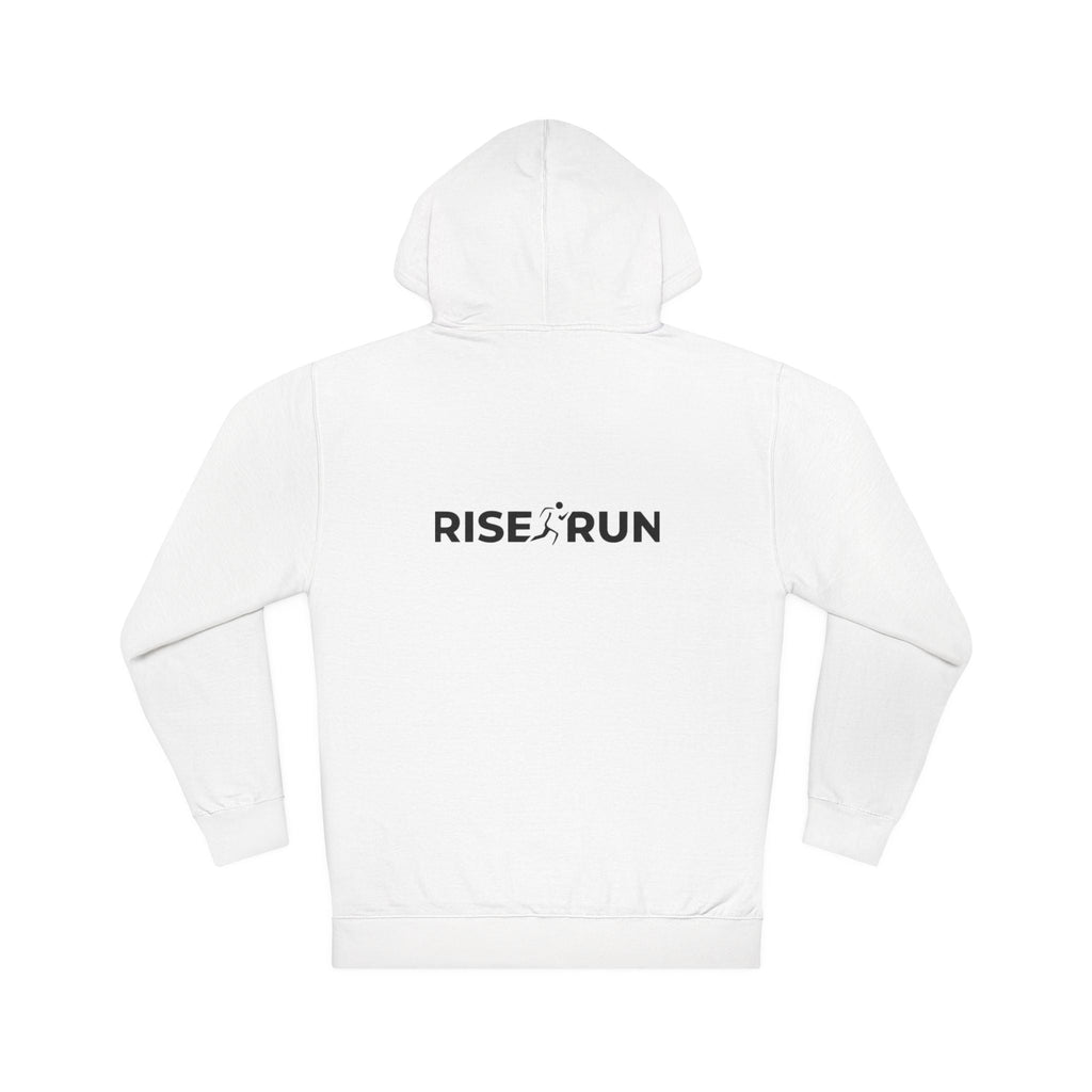 Running Hoodie — “Rise Run” Logo Pullover - RiseRun.US 