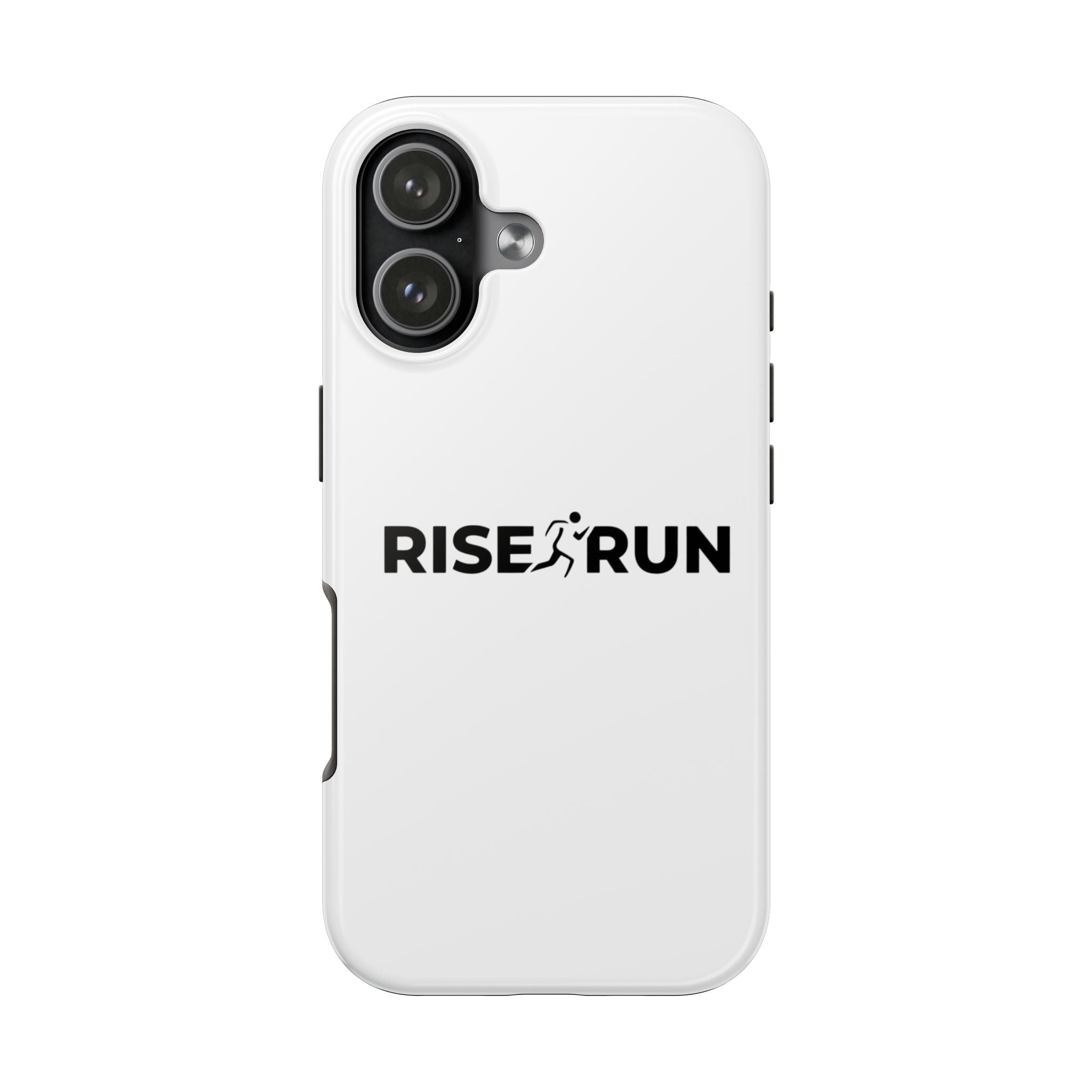 Tough Phone Case — 'Rise Run' Minimal Runner Protective Case - RiseRun.US 